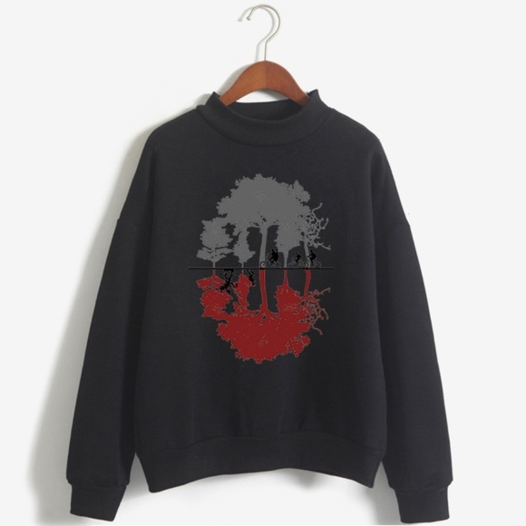 Stranger Things Hooded Mens Hoodies Sweatshirts - Picture 1 of 2